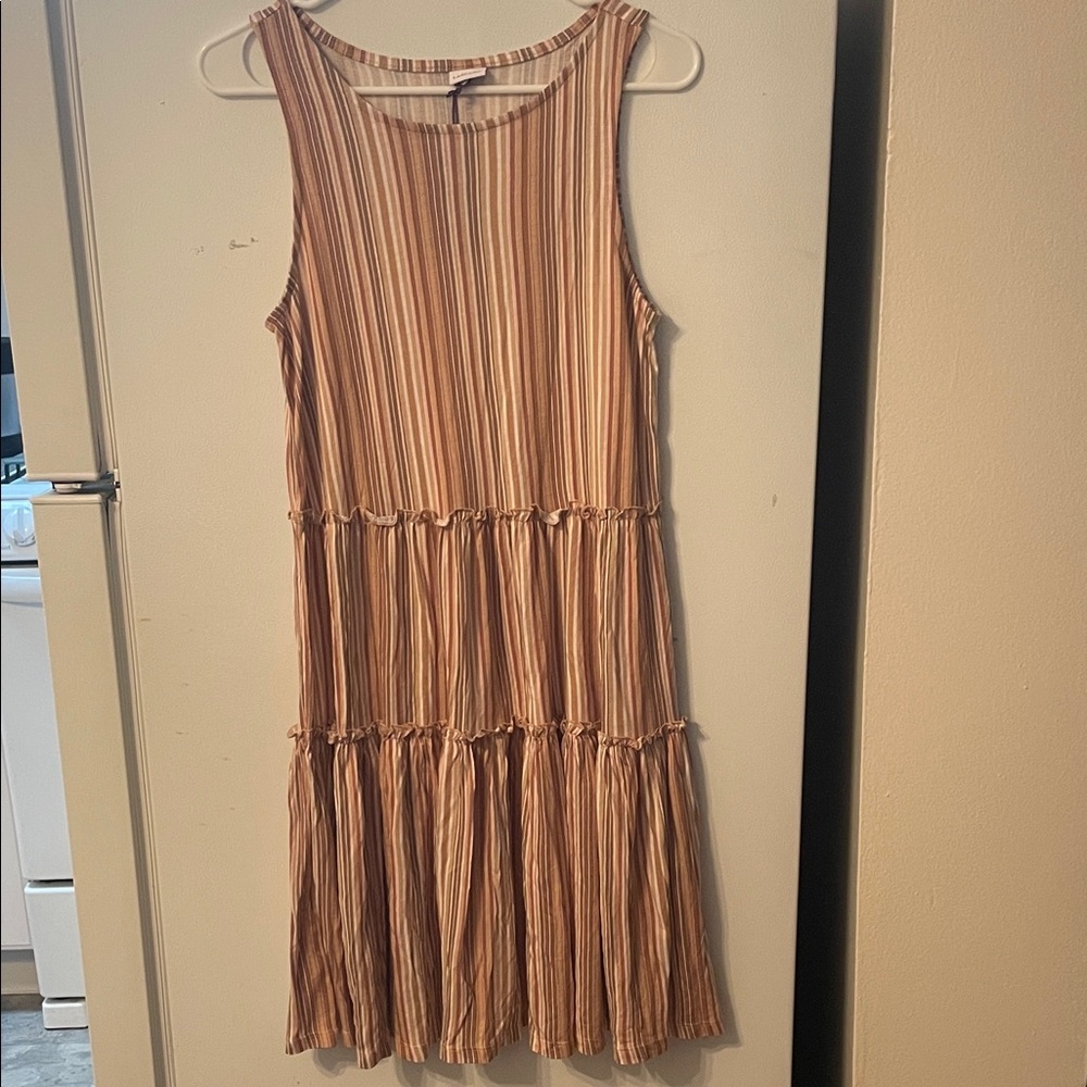 NWT Lascana US 6 Striped Sleeveless Dress